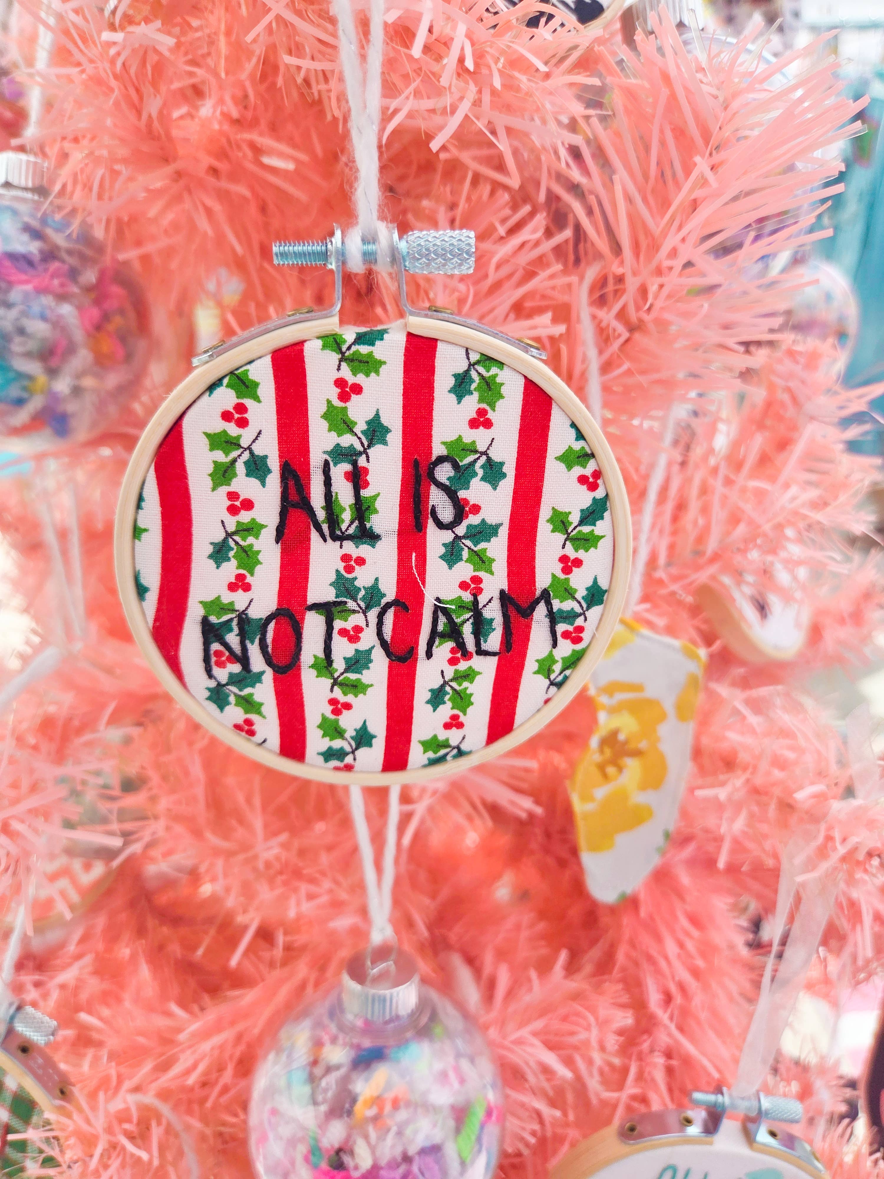 Catie Unthreaded - Wholesale Ornament Set - 3" Embroidered Christmas Ornaments (10 pk)9