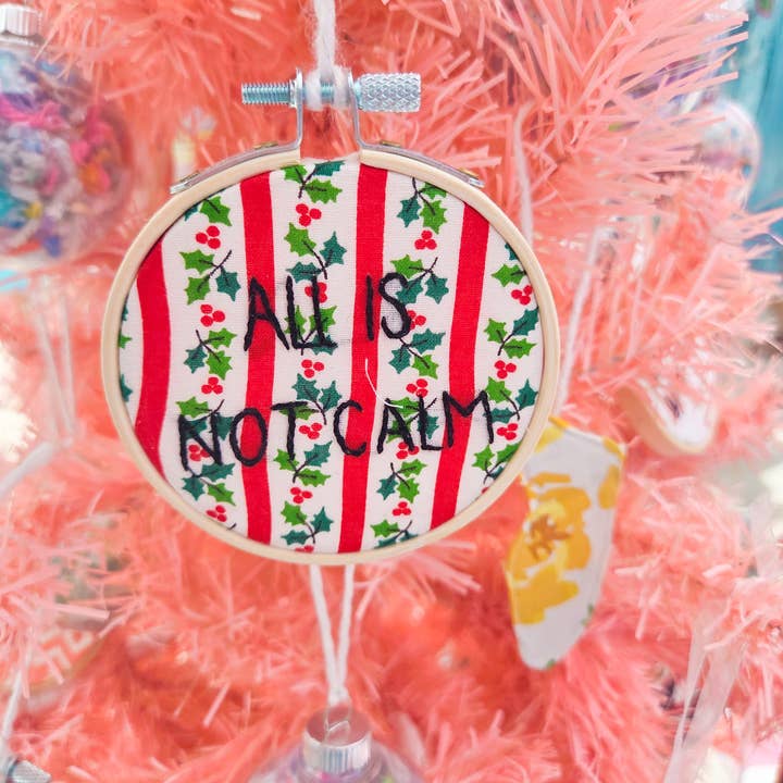 Catie Unthreaded - Wholesale Ornament Set - 3" Embroidered Christmas Ornaments (10 pk)9