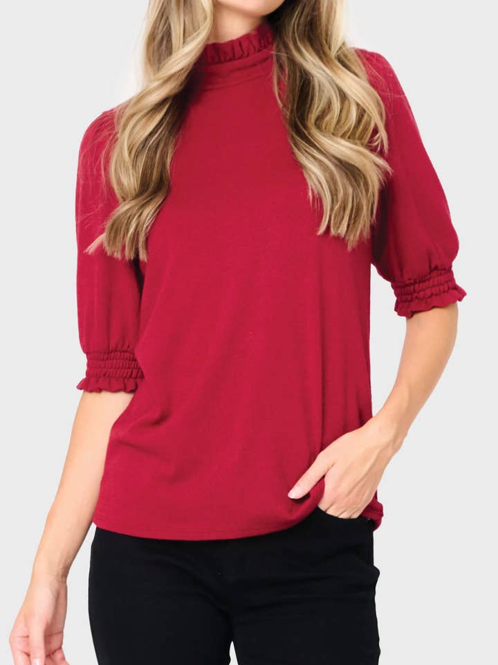 Pull de luxe féminin à col montant pour la vente par Gibsonlook