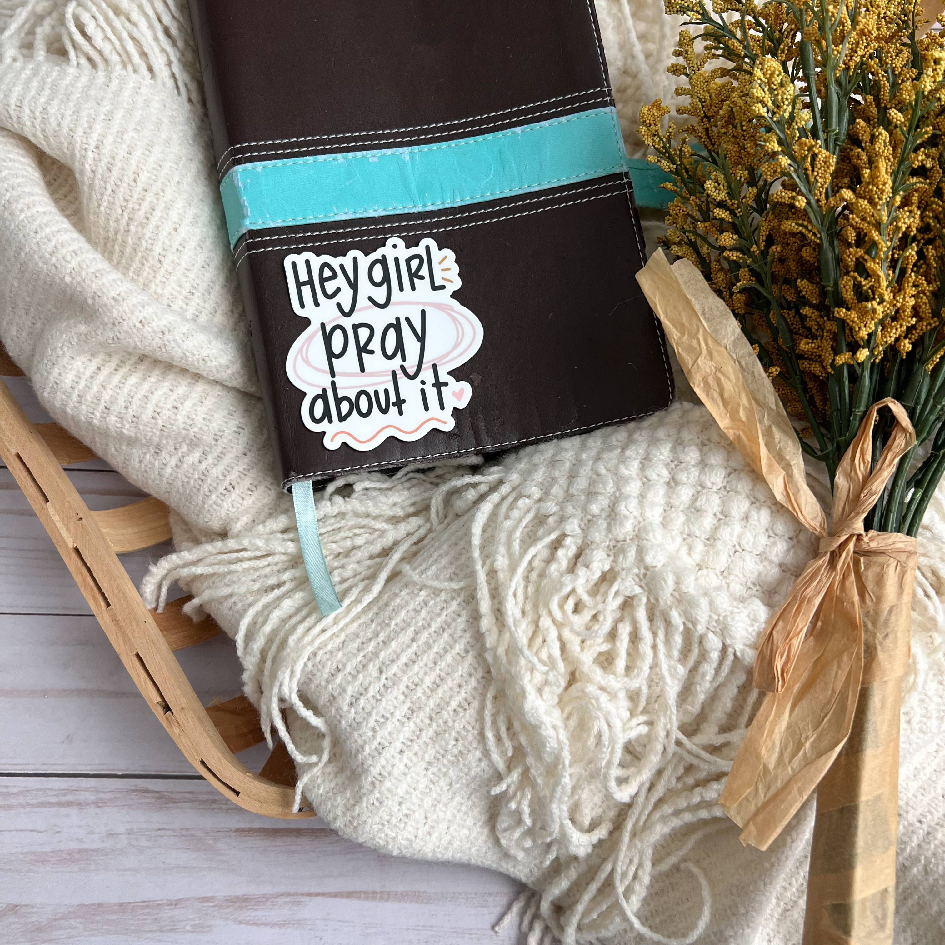 swaygirls - Wholesale Sticker - Girl Pray About It Sticker | Christian stickers | Gifts6