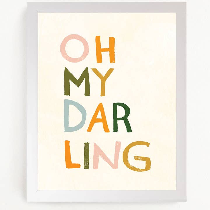 Clementine Kids - Wholesale Art Print - Oh my Darling Art Print1