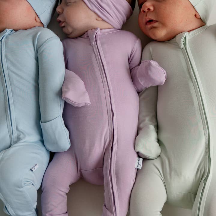 Pip + Phee – wholesale Sleepsuit – Baby – Bamboo Footed Sleepers | Solids14
