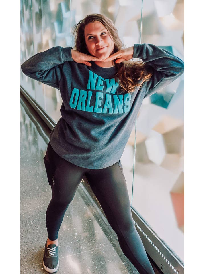 Sugar Stitch - Vente Sweat-shirt à imprimés – femme - Sweatshirt Magic Puff Big Letter personnalisé7