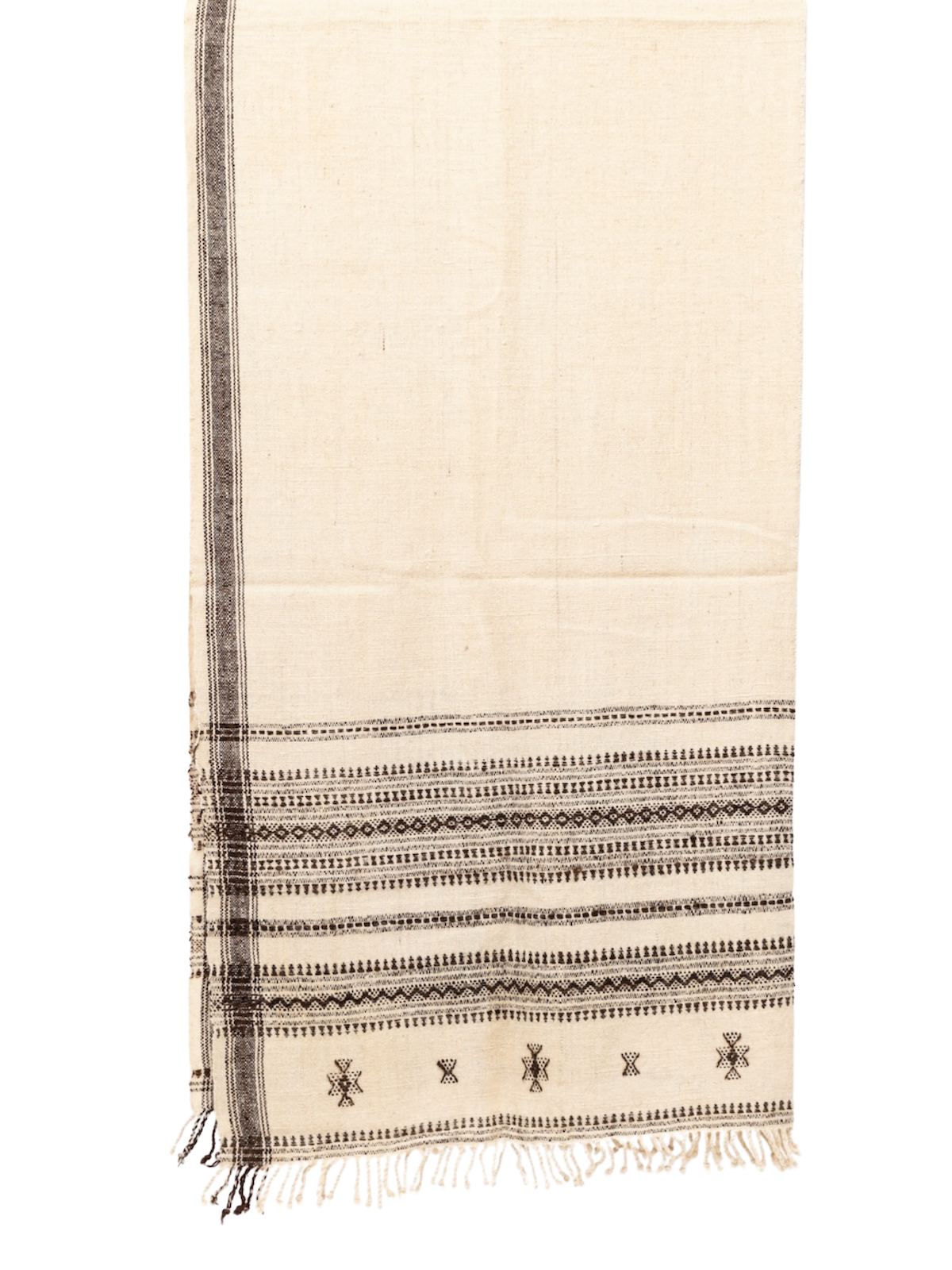 Alamwar – wholesale Throw blanket – Kutch  Shell and Cinnamon Weave Throw1