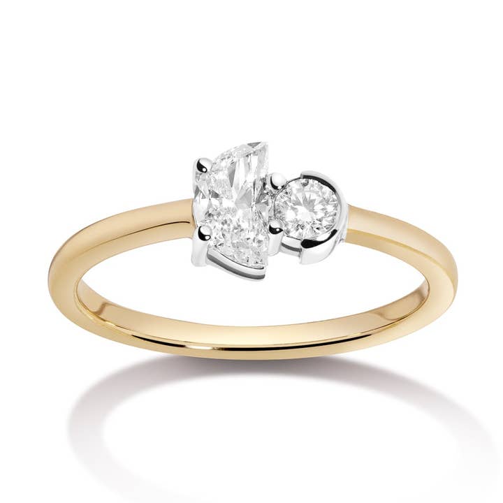 Bague Luna & Helia pour la vente par Selin Kent