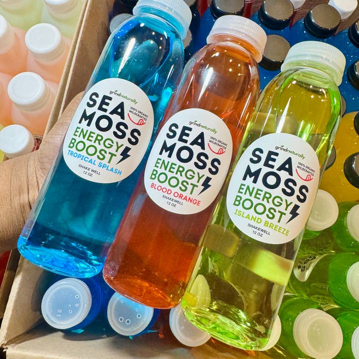 Grind Naturally Organics - Wholesale Sports/Energy Drink - Sea Moss Energy Drink1