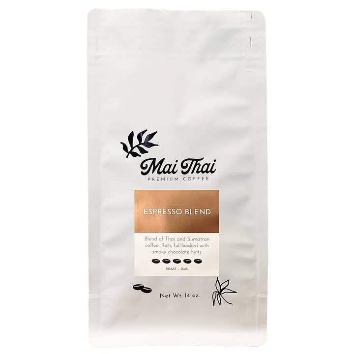 Espresso Roast 5lb for wholesale by Mai Thai Coffee