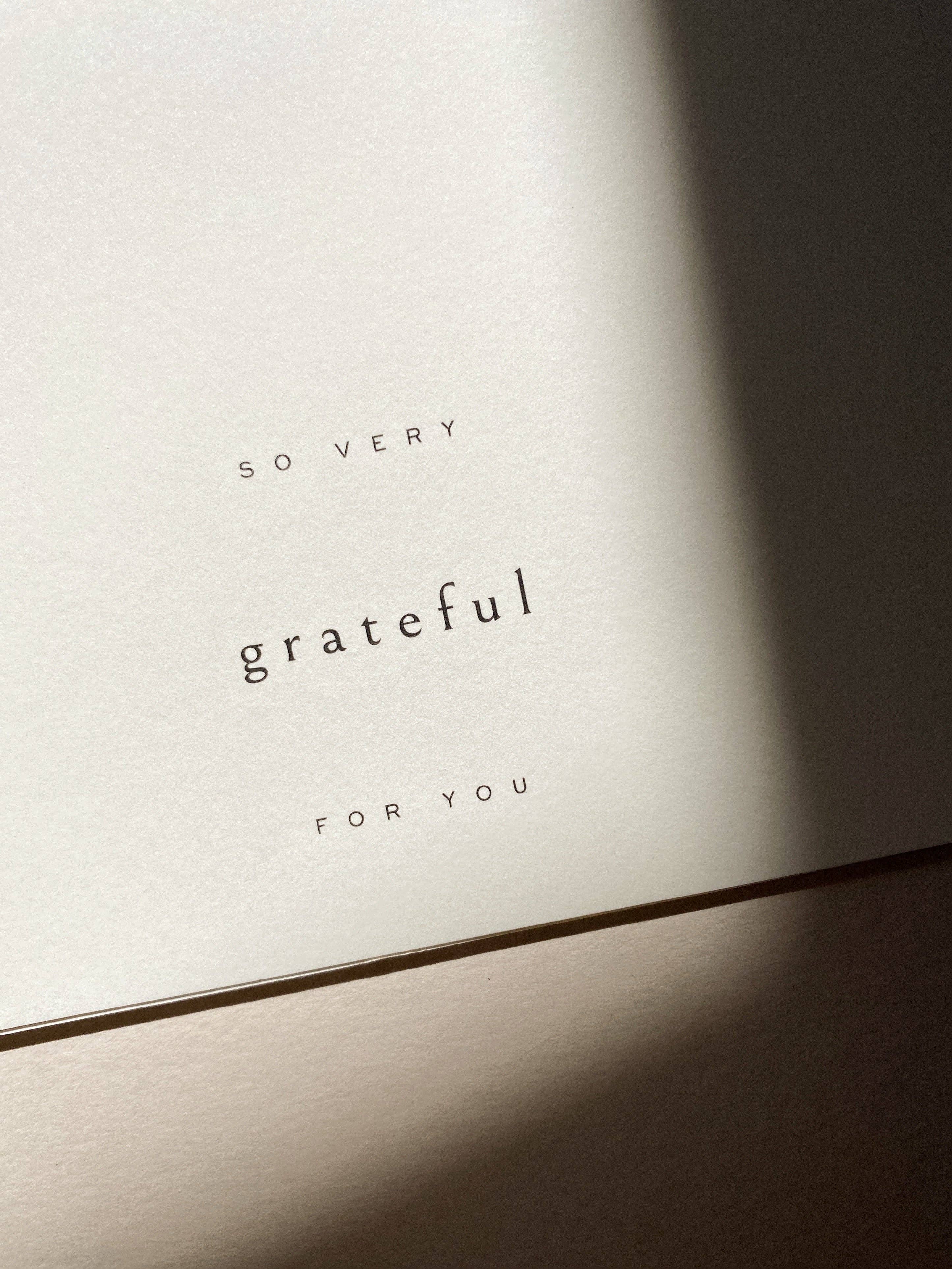 Jaymes Paper - Wholesale Thank You Card - Thank You No. 055