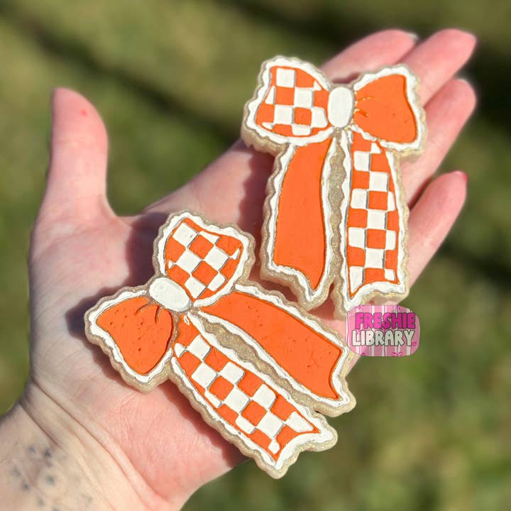 Geruite Strikken Vent Clips Auto Luchtverfrisser voor wholesale door The Freshie Library