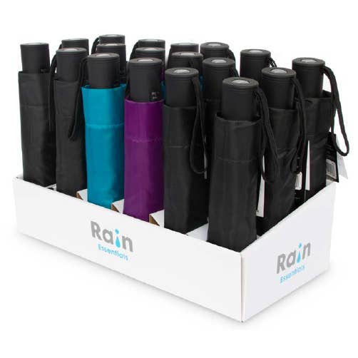 Rain Essentials Auto Open & Close Compact 18-pc Display for wholesale by Shedrain