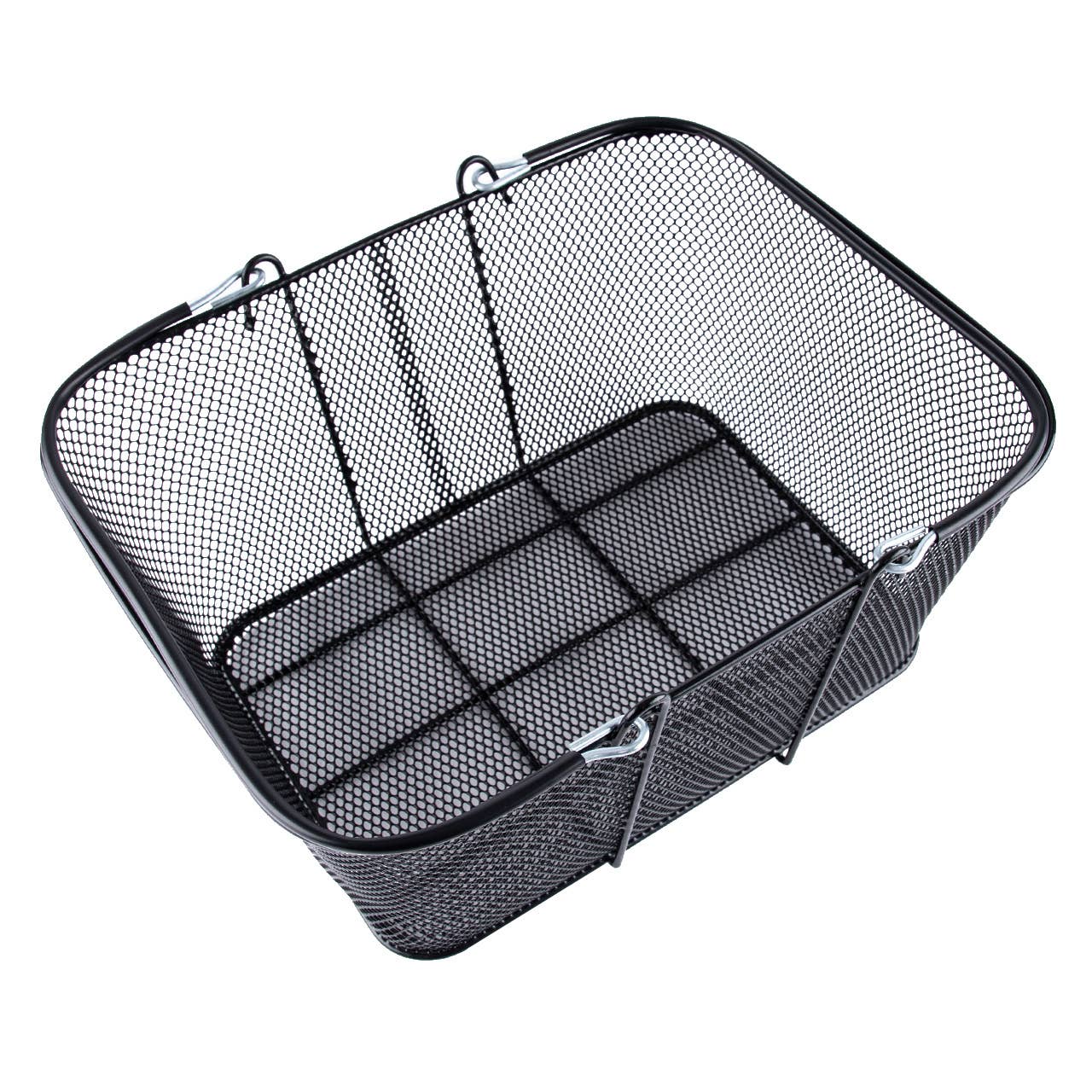 Store Supply Warehouse - Wholesale Shopping Cart - Black Metal Shopping Basket 1