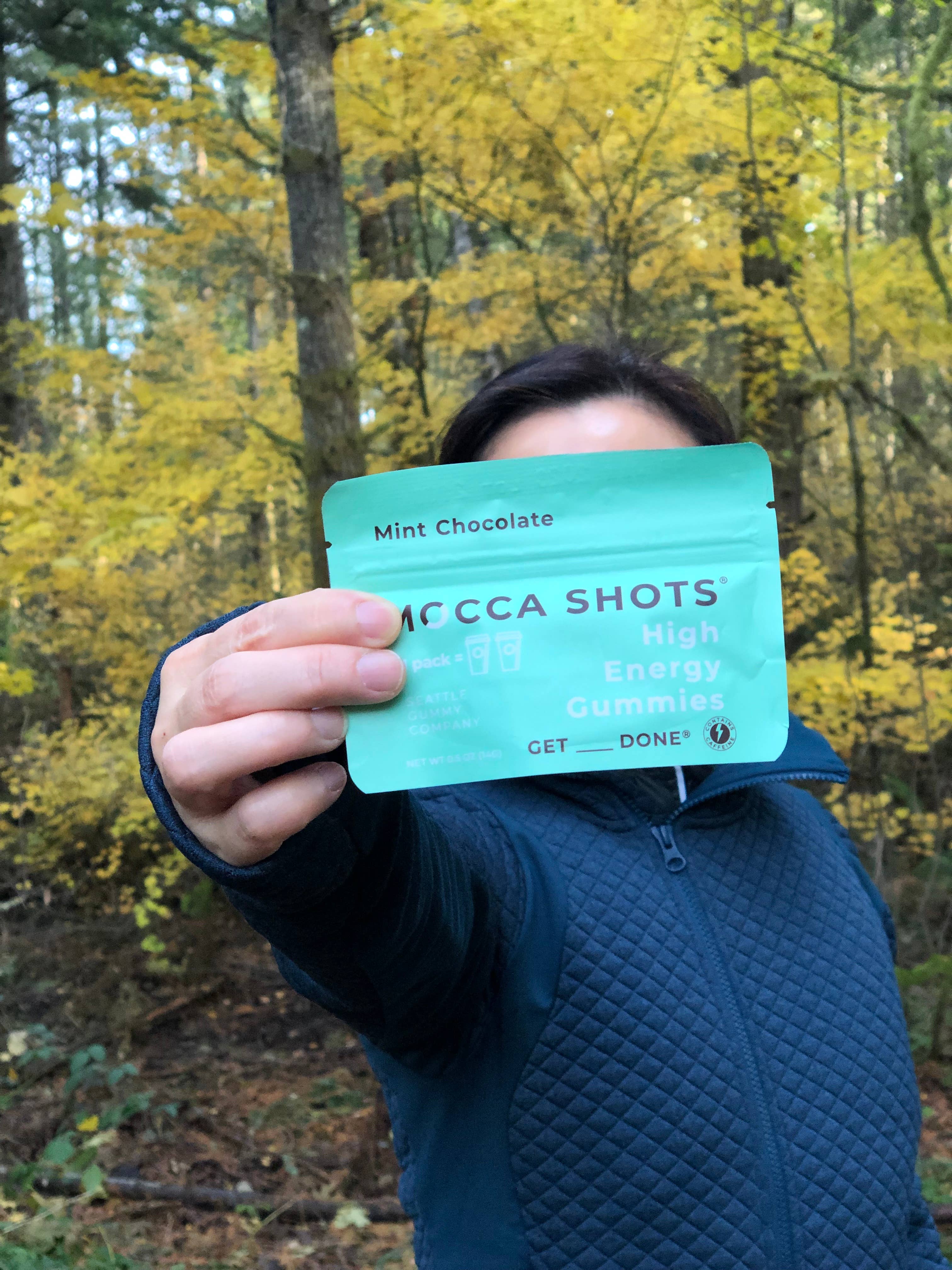 Seattle Gummy Company - Venta al por mayor Suplementos/vitaminas para beber - Gominolas de chocolate y cafeína Mocca Shots | paquete de 12, 24 inyecciones11