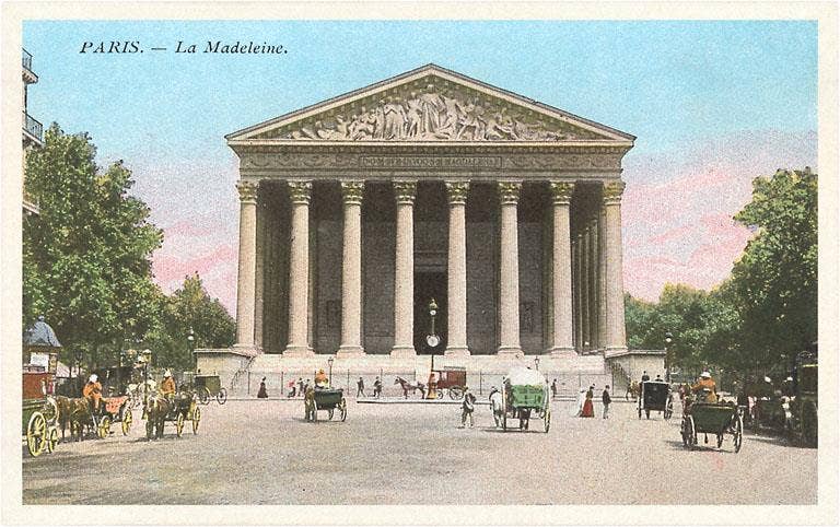 Found Image Press – Großhandel Postkarten – Postkarte PS-39 La Madeleine0