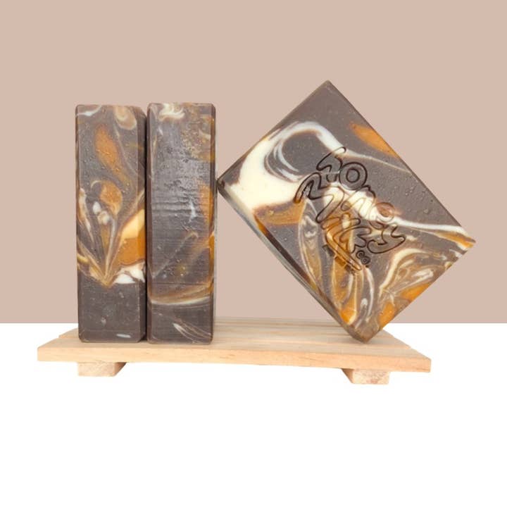 HoneyMilk - Wholesale Bar Soap - “I Am Brave” (Indian Sandalwood + Lavender) Soap