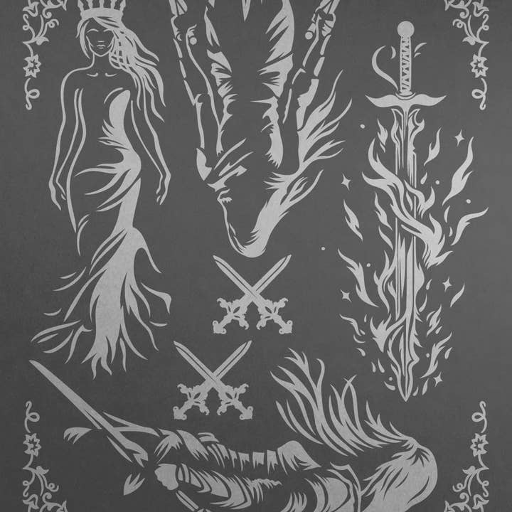 Fable and Bind - Wholesale Book Cover - The Heroine Fable & Bind Book Foil™5