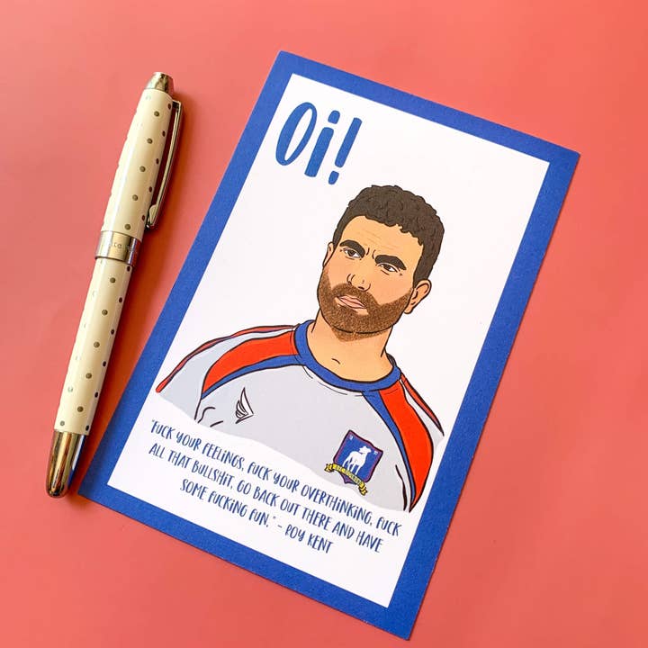 Bean Horse Car Designs - Wholesale Postcard - Kent Lasso Postcard4