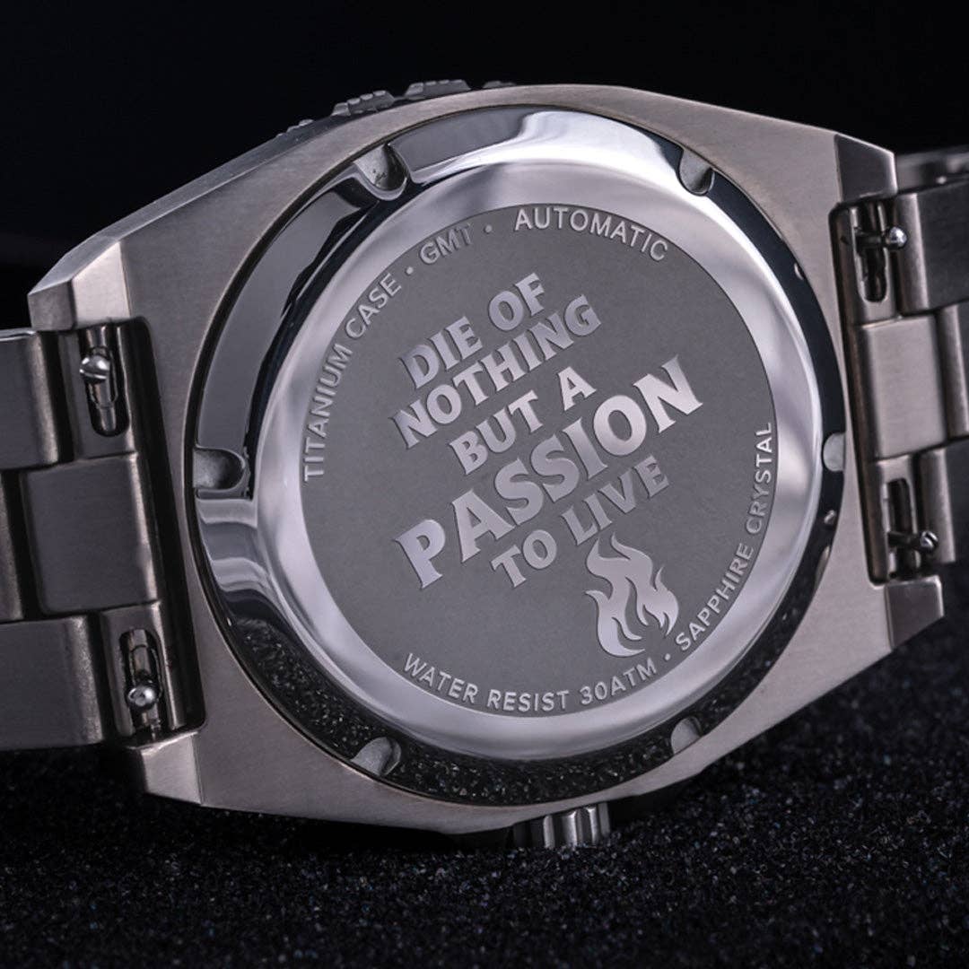 Core Time Pieces - Wholesale Wrist Watch - Men's - Fury GMT Panther Pink1