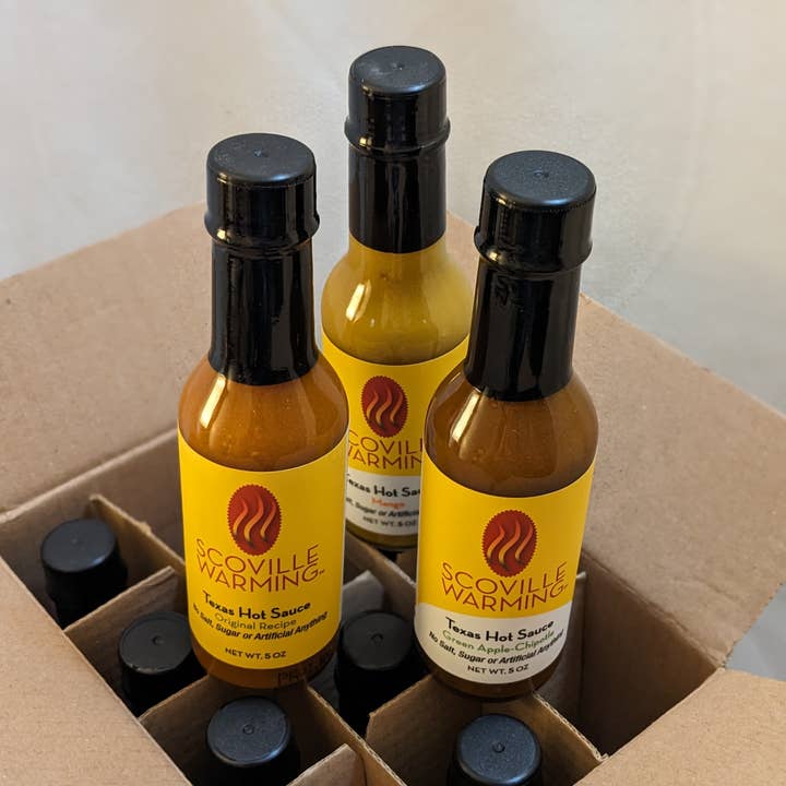 Scoville Warming - Wholesale Hot Sauce - Hot Sauce Sampler Case - 12 Count1