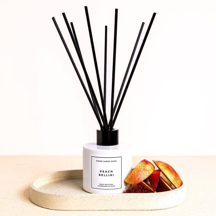 Peach Bellini Reed Diffuser for wholesale by Simon James Home