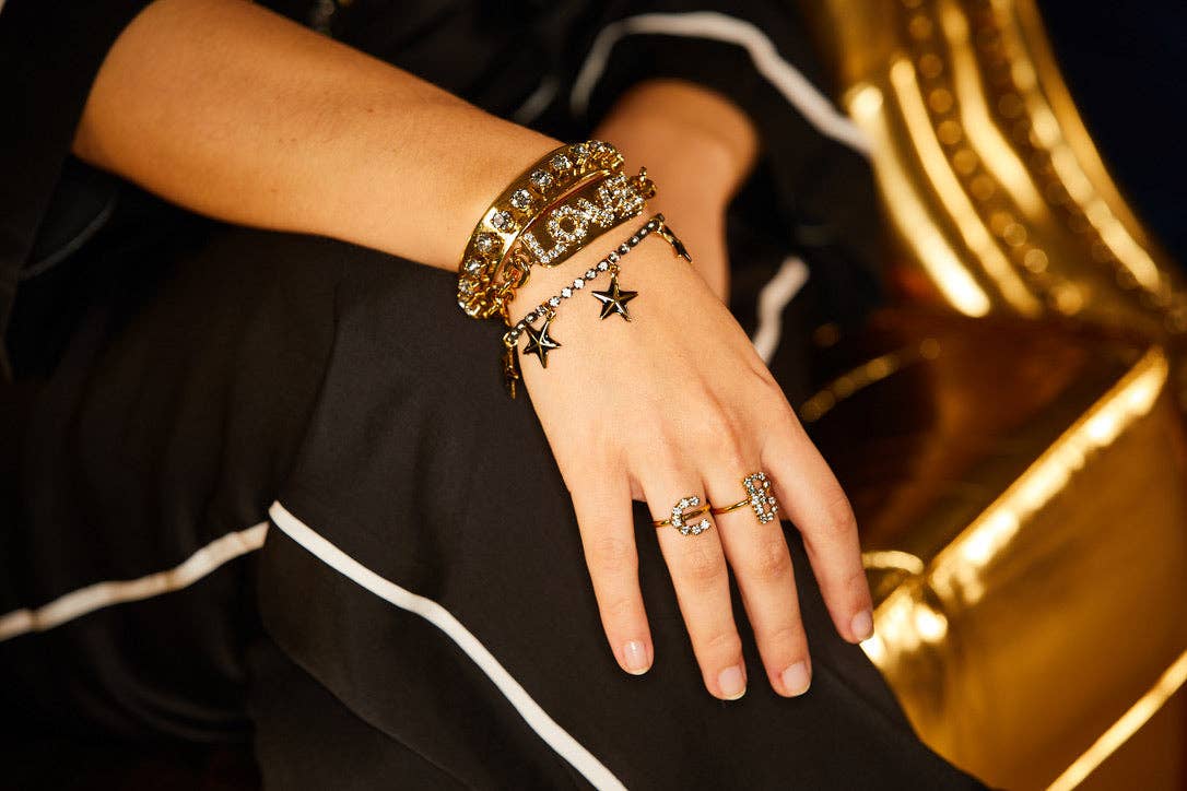 TOVA – Pulseira de punho por atacado – Pulseira Nyon em Metalizado3