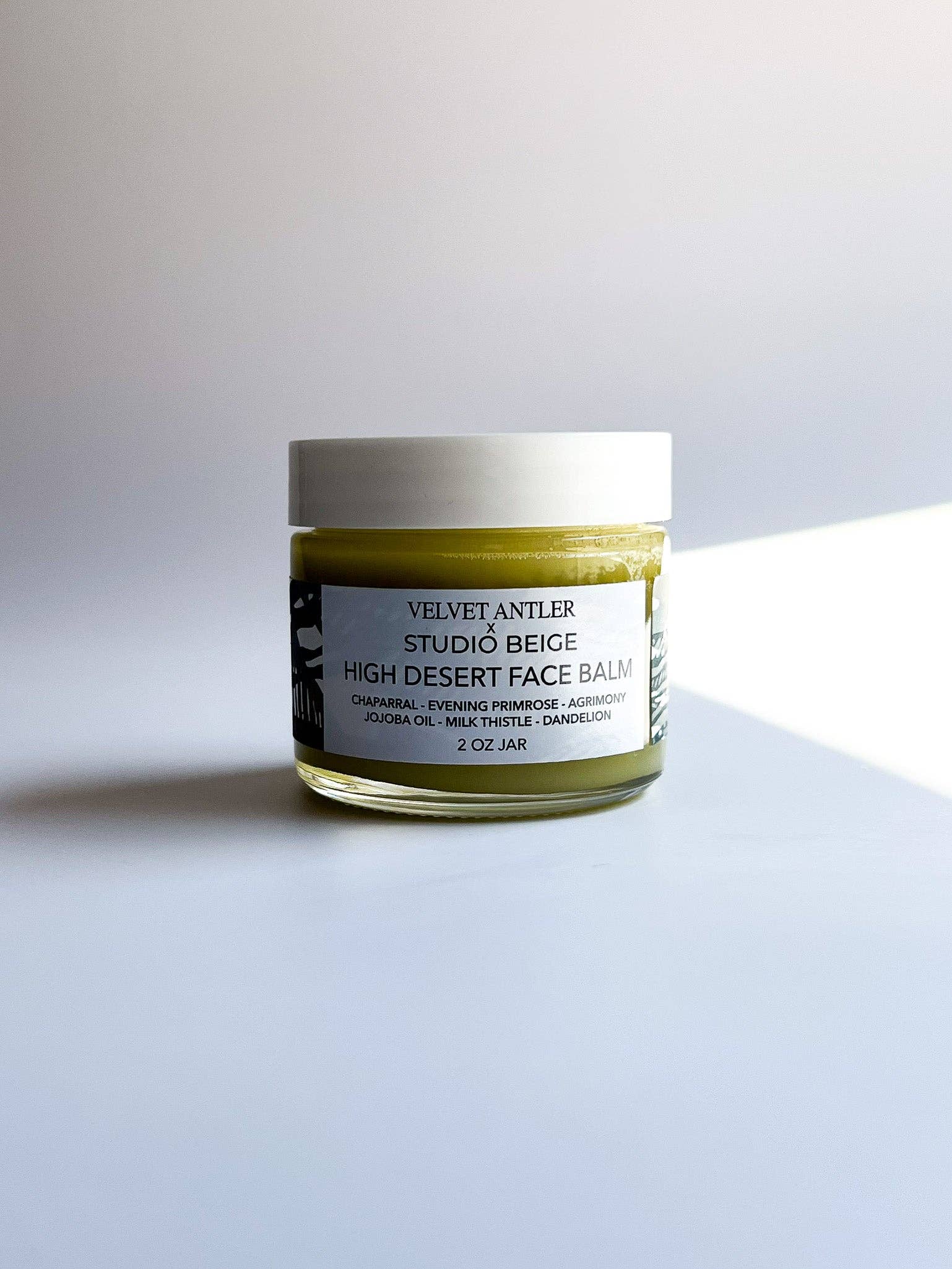 Studio Beige - Wholesale Facial Moisturizer - HIGH DESERT protective face balm with chaparral, agrimony, & evening primrose5