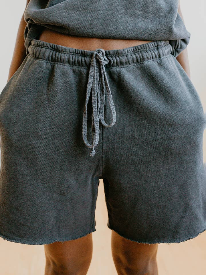 Harmony gewaschene Shorts für den Großhandel von Life Clothing Co