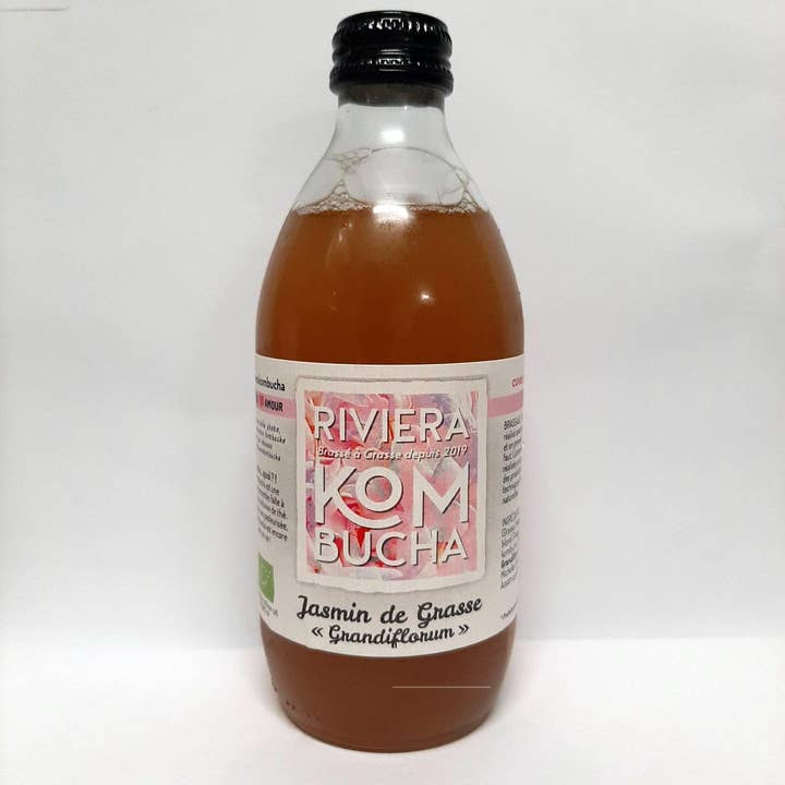 Premium Kombucha - Jasmine från Grasse - ORGANIC (Kopiera) för wholesale av Riviera Kombucha