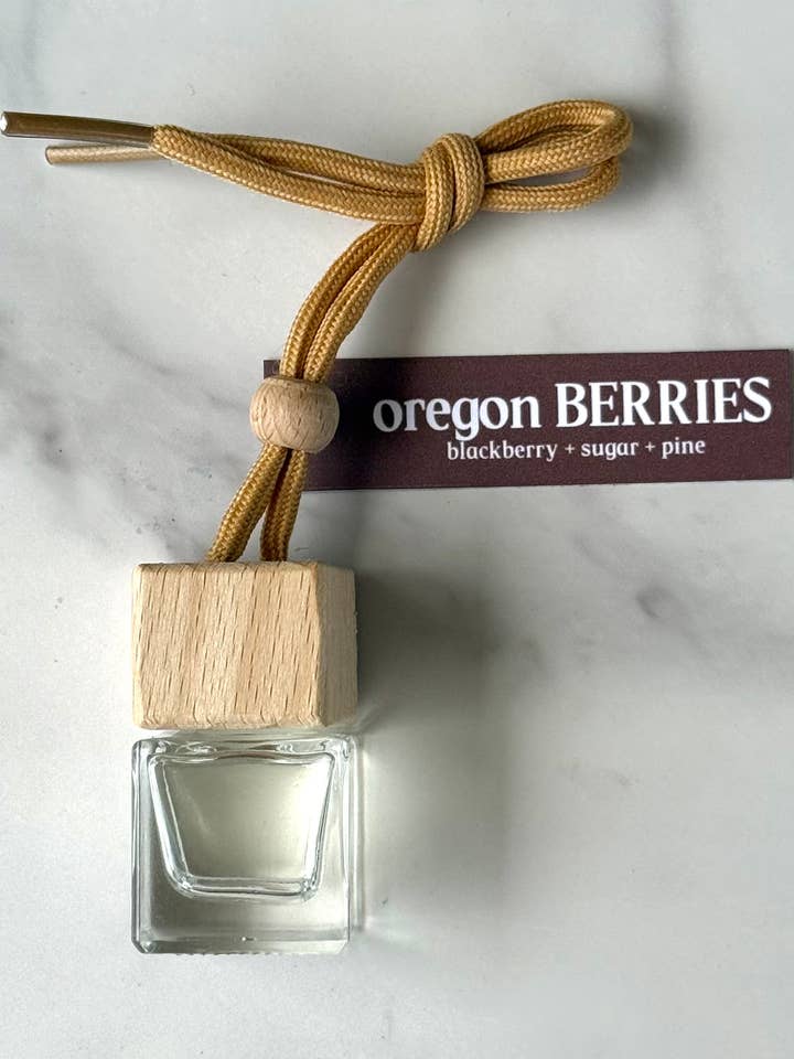 Oregon Berries Mini Diffuser/hanging car freshener/diffuser for wholesale by Everscent Candle Co.