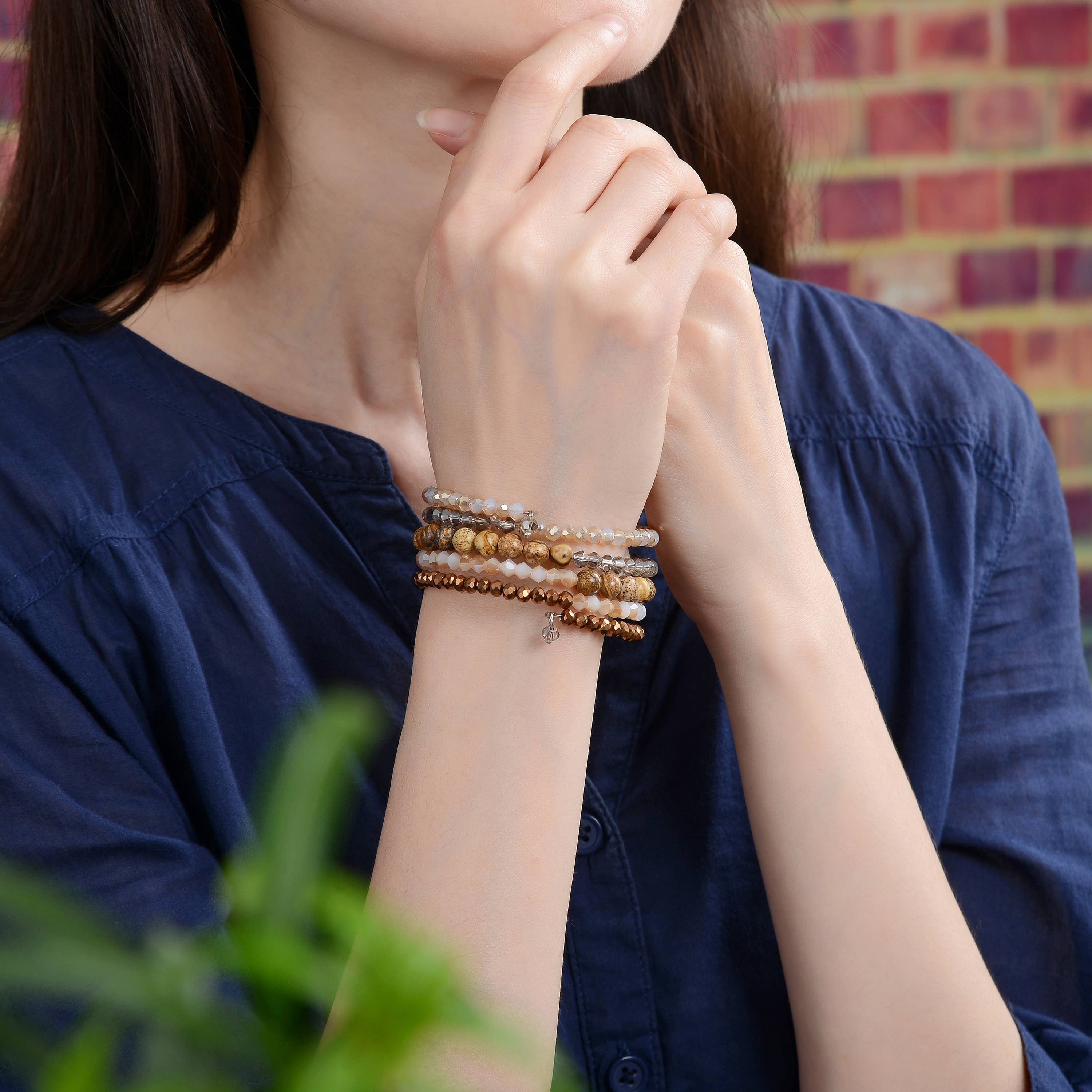 IST Jewelry – wholesale Beaded bracelet – Memory Wire Bracelets3