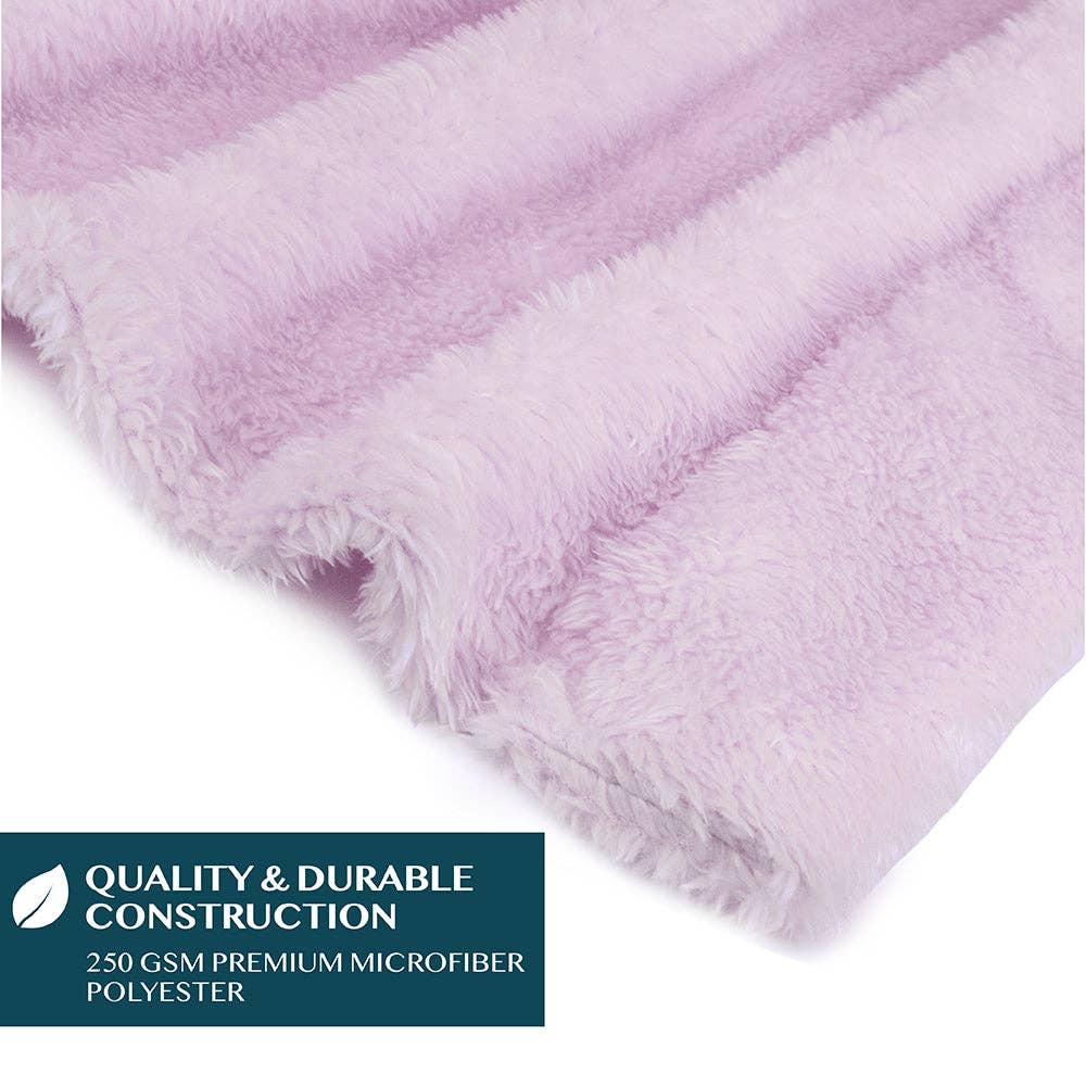 Pavilia - Wholesale Poncho - Women's - Angel Wrap Hoodie Sherpa Fluffy Poncho Blanket34