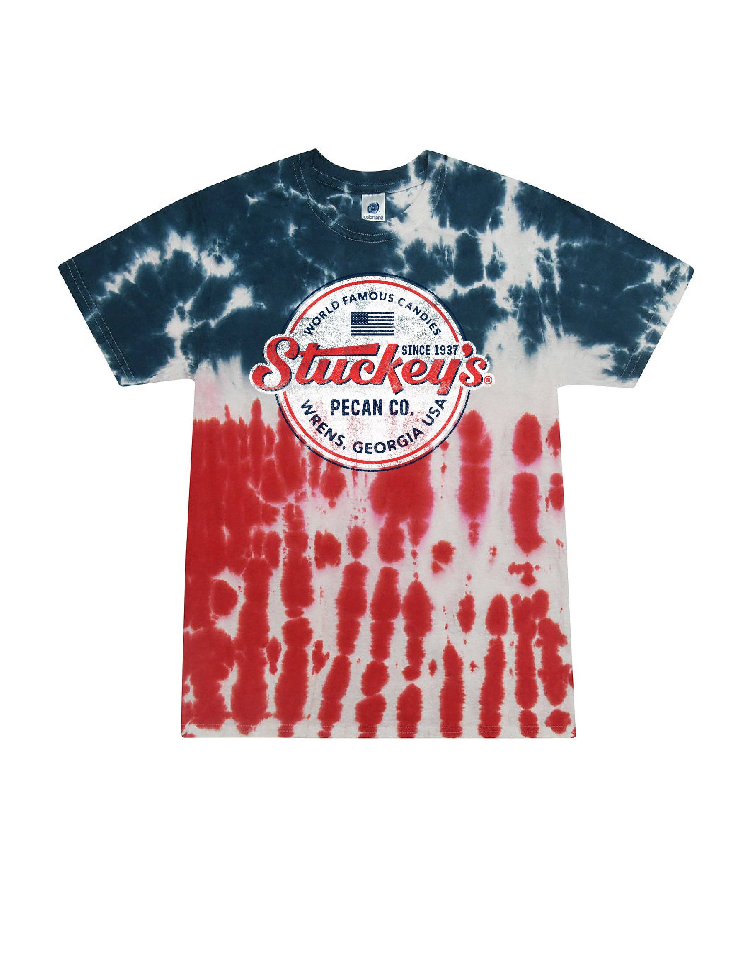 www.sweetvintagetees.com - Vente T-shirt sérigraphié – unisexe - T-shirt Tie-Dye Stuckey's® Fabriqué aux États-Unis0