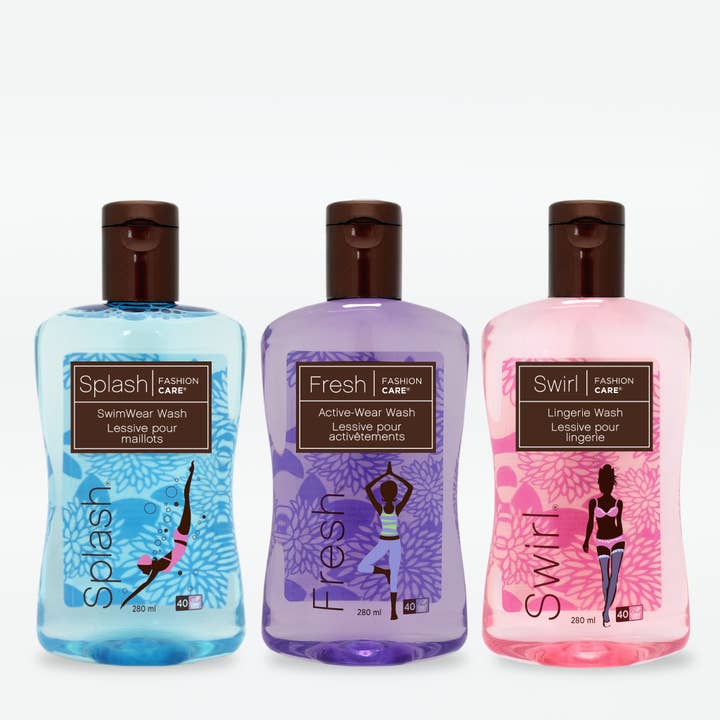 FashionCare Washes Starter Kit: 4 Splash + 4 Fresh + 4 Swirl for wholesale by Fashion Care