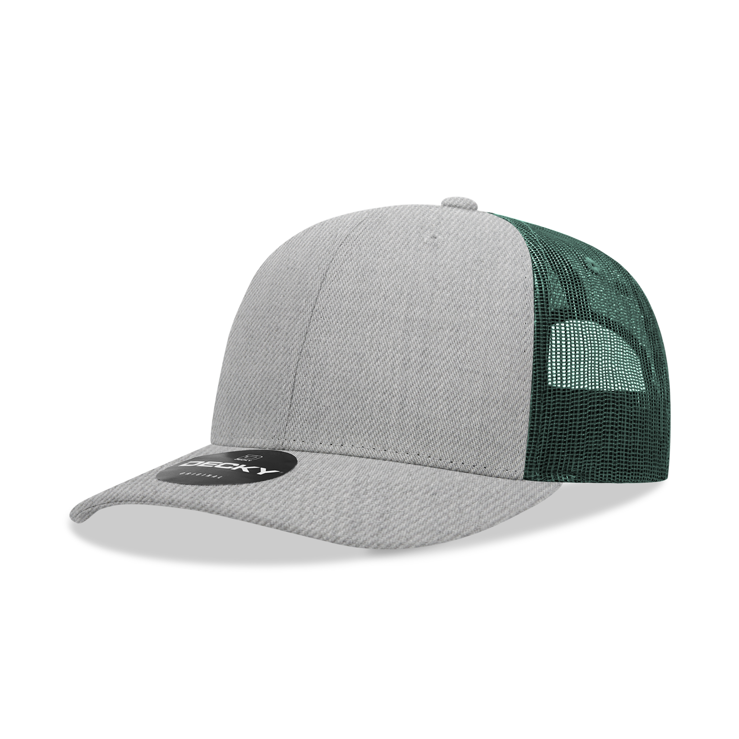 The Park Wholesale - Vente Casquette de camionneur – unisexe - Casquette Trucker classique Decky 6021, 6 panneaux, style mid pro101