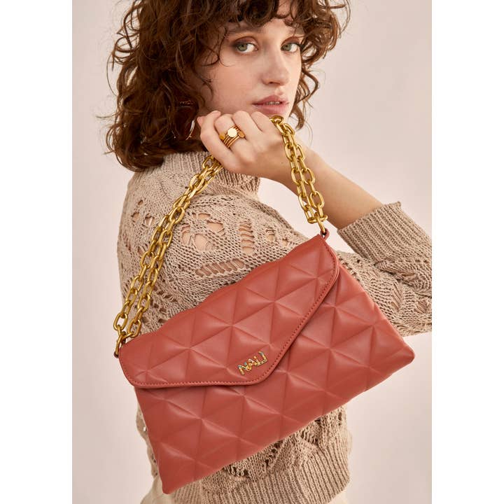 SAGITTARIUS BAG MATELASSÊ FERRUGEM - N60 por atacado de NALI'