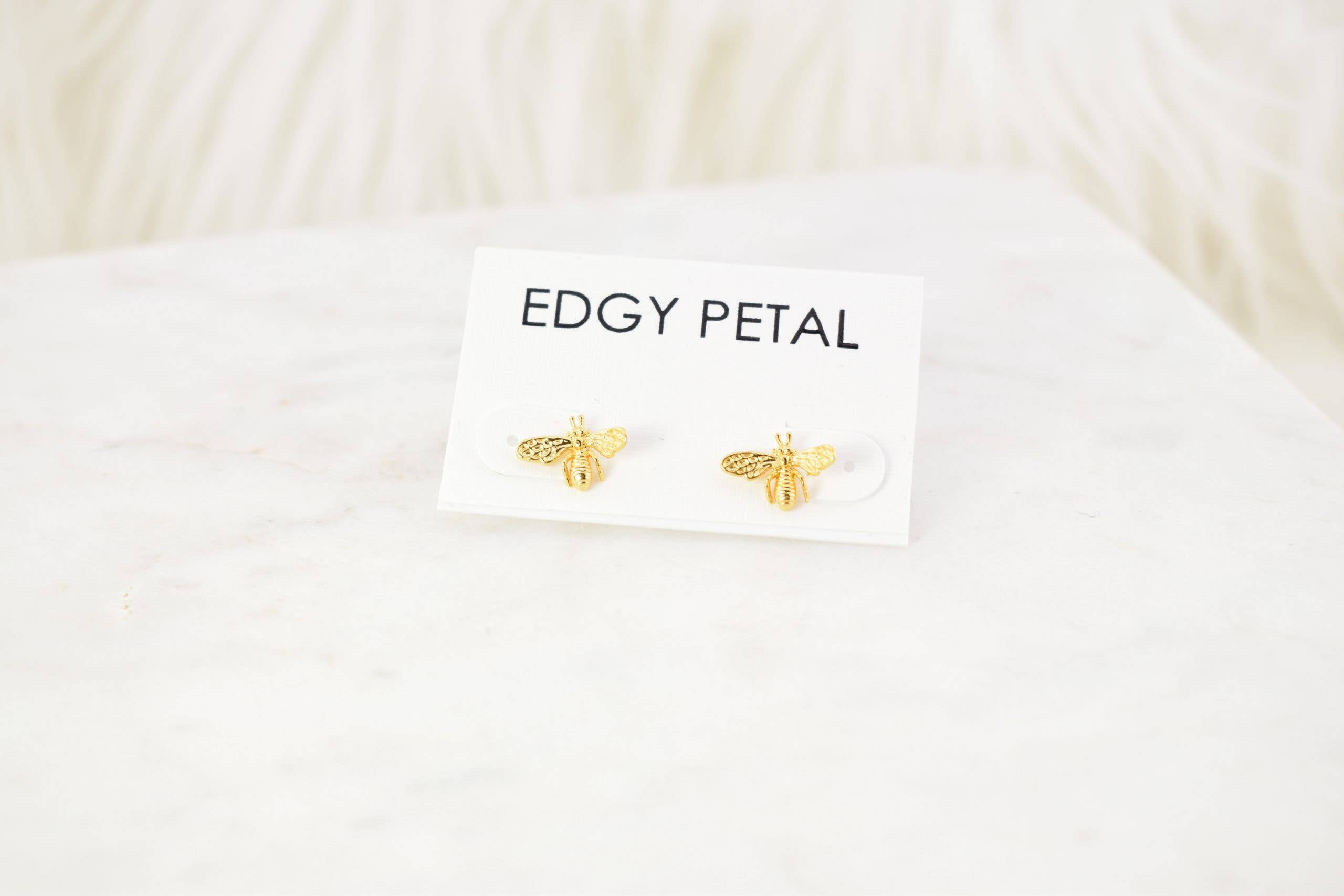 Edgy Petal Jewelry - Wholesale Stud/Post Earrings - Bee Sweet Studs2