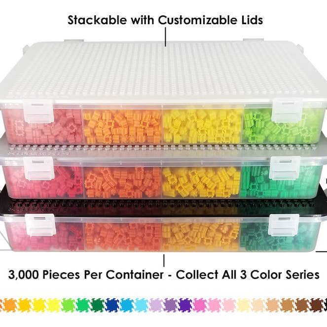 Pix Brix - Wholesale Art Set - Kids & Baby - 3000pc Pix Brix Container - Light Color Palette2