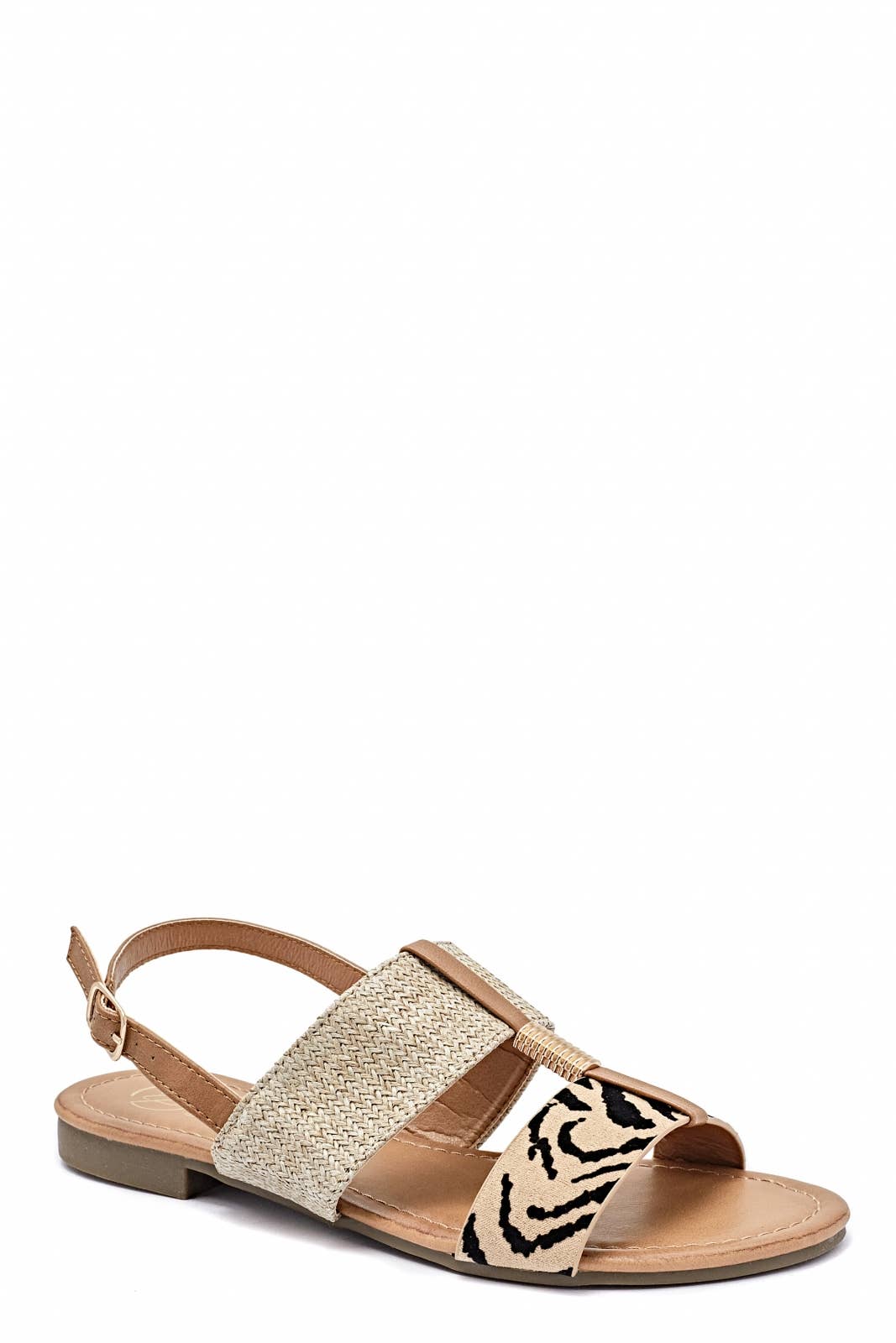 Zebra Sandals - Camille for wholesale on Faire4