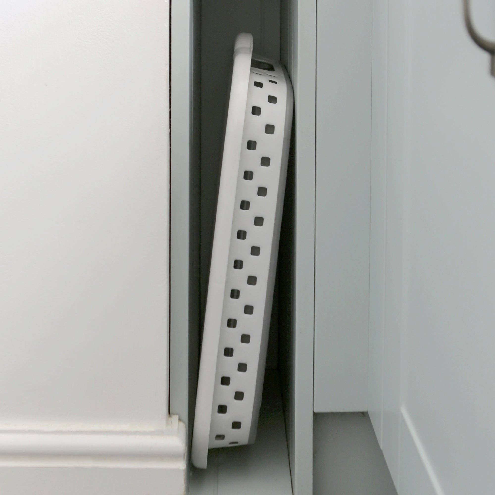 Rinkit Ltd - Vendita all'ingrosso Cesti della biancheria - Cesto per biancheria pieghevole 42L - Bianco/Grigio3