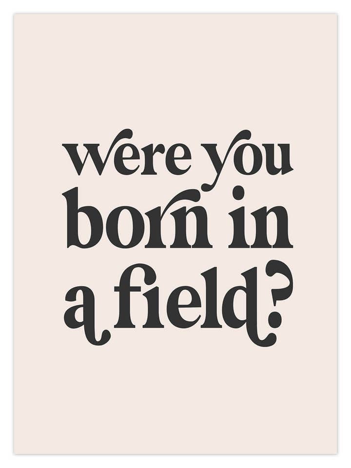 Nato in un campo per la vendita all'ingrosso da parte di Dusty Boy Designs