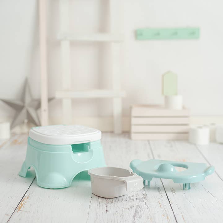 Olmitos S.A – Großhandel Töpfchen-Trainingsstuhl – Kinder-Töpfchen 3-in-1 Corona in hellen Farben17