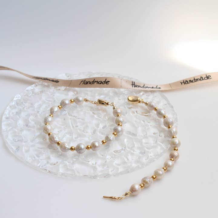 iBijoux - Wholesale Beaded Bracelet - Beaded Edison Pearl Bracelet (1B09)9