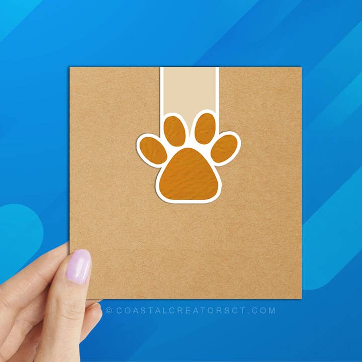 Coastal Creators of Connecticut - Wholesale Bookmark - Cat This is Where You Pawsed Reversible Magnetic Bookmark