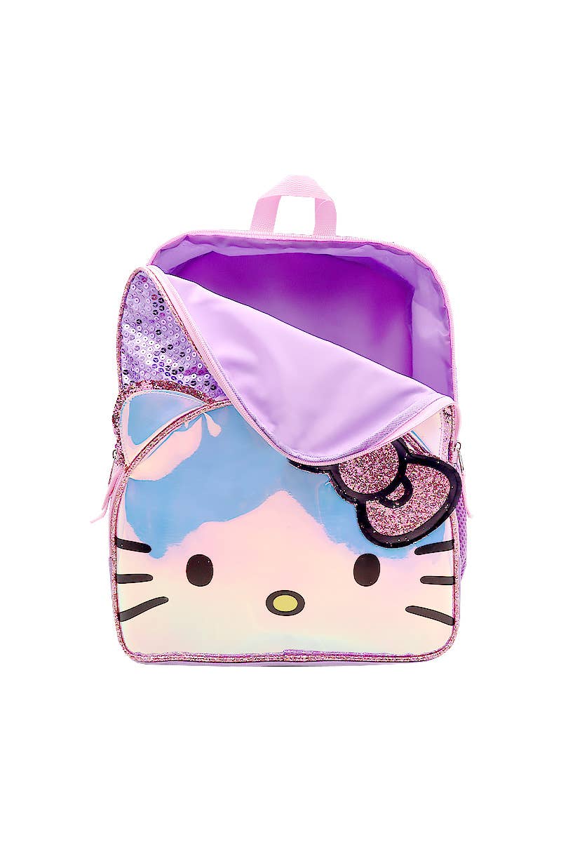 PINEAPPLE Beauty – Engroshandel Rygsæk - Dame – UPD HKSEQ Hello Kitty rygsæk 16" med frontlomme - 1 stk1