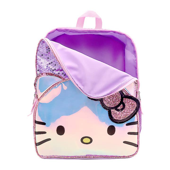 PINEAPPLE Beauty – Engroshandel Rygsæk - Dame – UPD HKSEQ Hello Kitty rygsæk 16" med frontlomme - 1 stk1