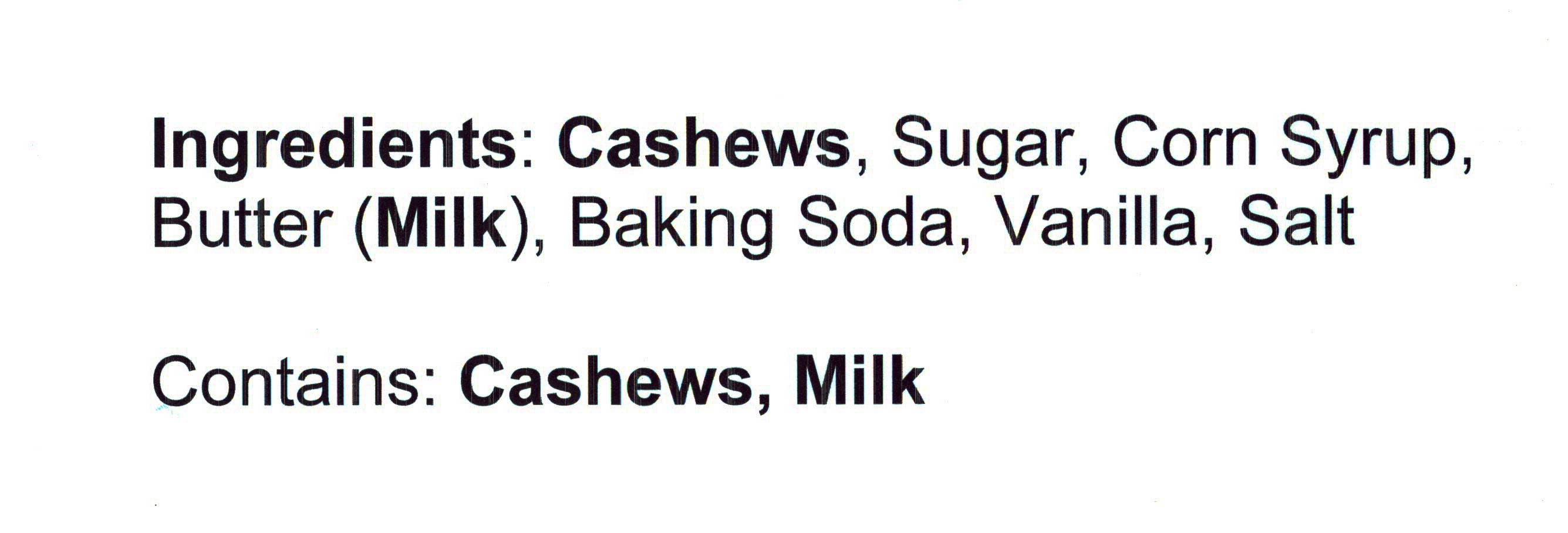 Brittle Brothers - Wholesale Brittle - Brittle Brothers Cashew Brittle - 5 oz. Bag10