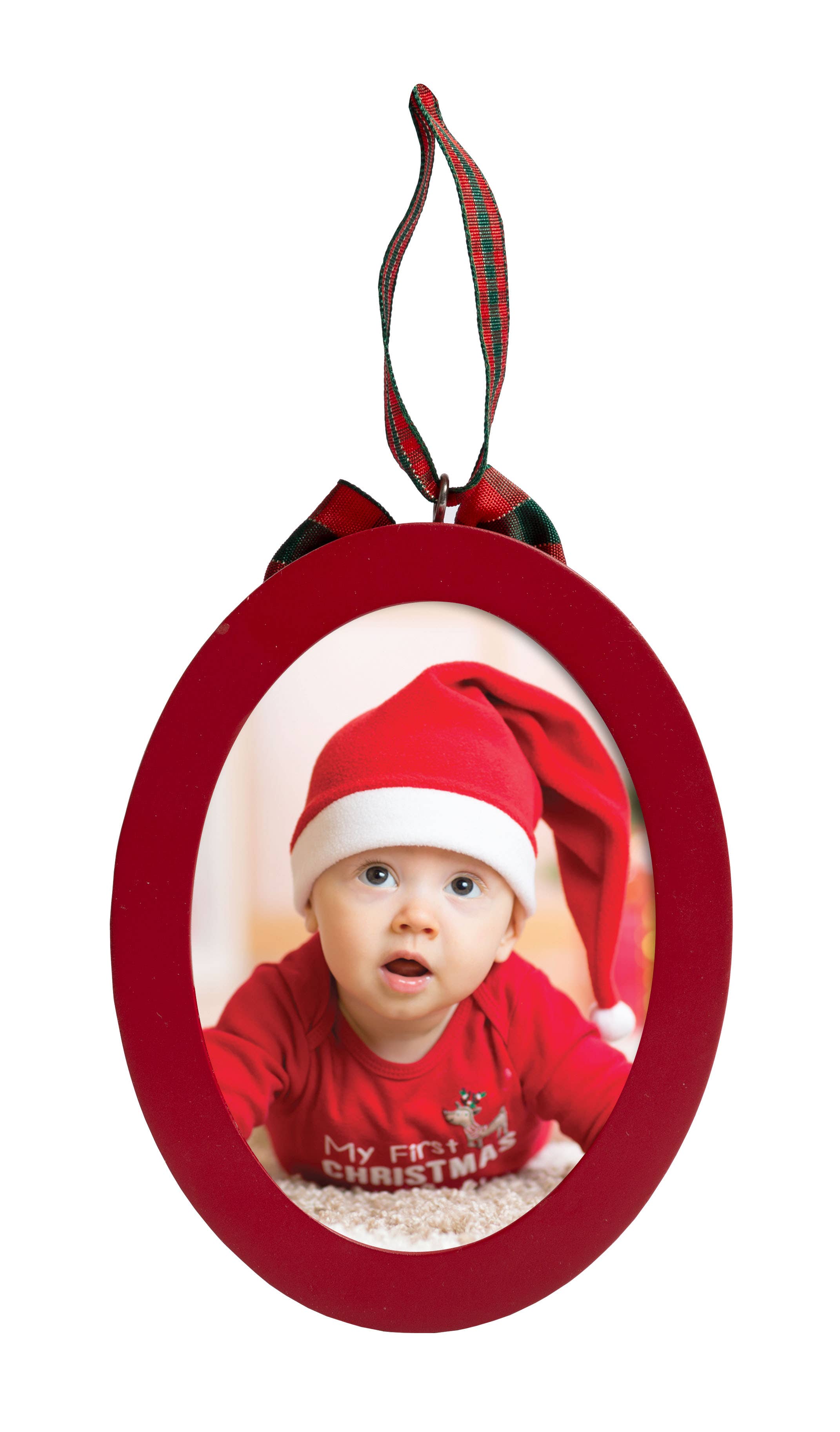 Pearhead - Wholesale Ornament - Kids & Baby - My First Babyprints Double-Sided Picture Christmas Ornament2