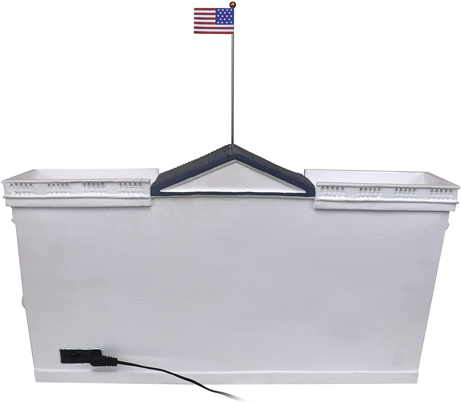 Top Treasures - Vendita all'ingrosso Decorazione natalizia - Villaggio musicale illuminato dalla Casa Bianca3