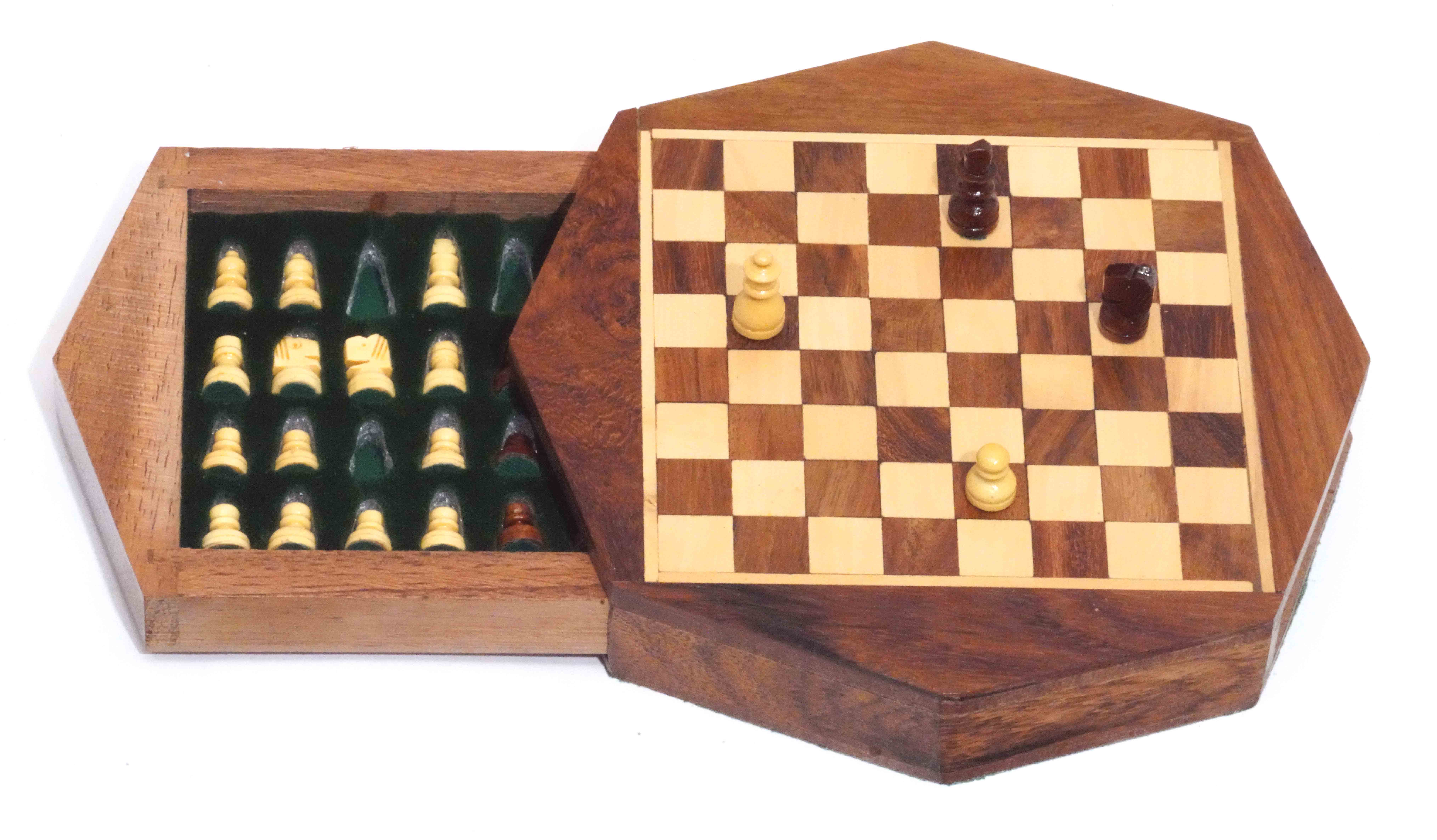 R. Expo/Song of India - Wholesale Board Game - Magnetic Octagon Chess Set1