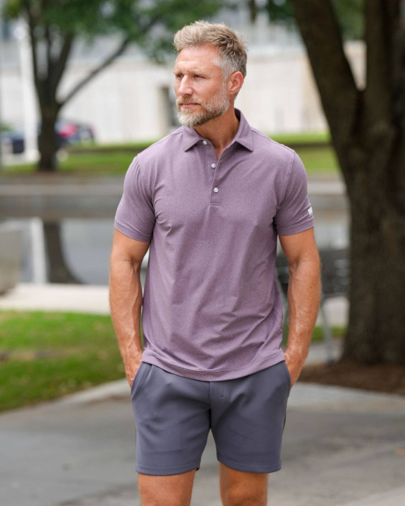 USA Palm - Wholesale Polo - Men's - Heathered Polo68