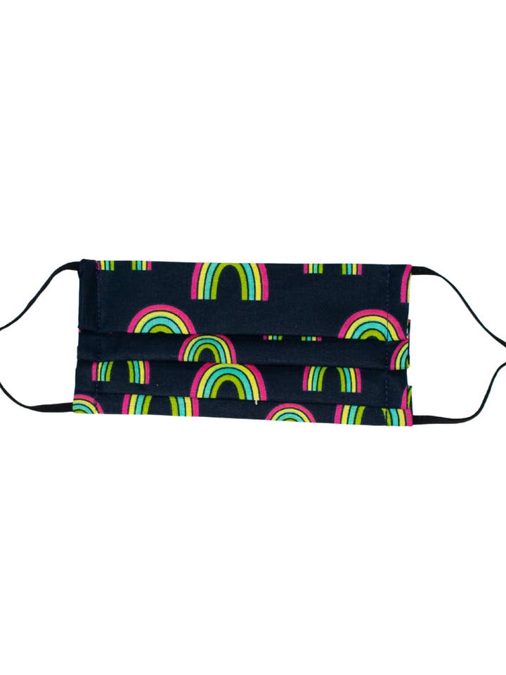 Midnight Rainbows Face Mask for wholesale by Bella Rea Swim